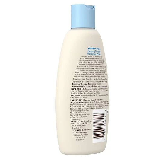 Aveeno Baby Cleansing Therapy Moisturizing Wash 236ml - Image 10