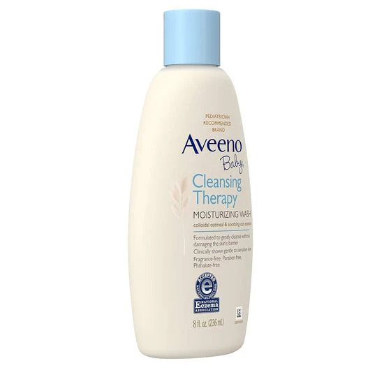 Aveeno Baby Cleansing Therapy Moisturizing Wash 236ml - Image 8