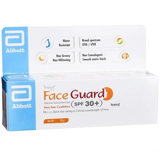 Face guard Sunscreen Gel spf-30, 50gm - Image 3