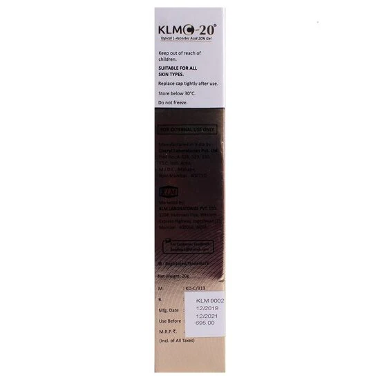 KLM C 20 Serum In Gel, 20gm - Image 3